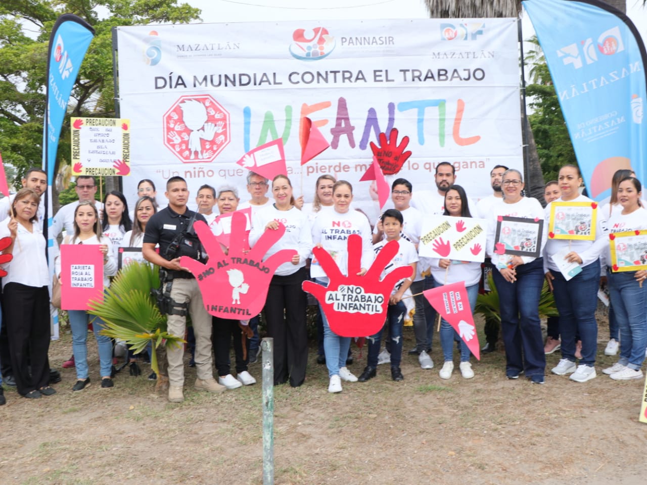 Refuerza DIF Mazatlán campaña ‘No al Trabajo Infantil’ por temporada decembrina